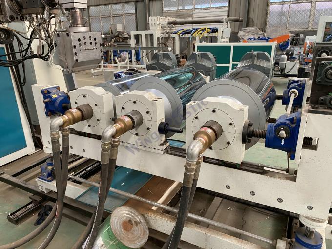 PET-PS-PC-Plattenherstellungsmaschine Kunststoffweiches Vorhangblatt-Extrusionsgerät 3