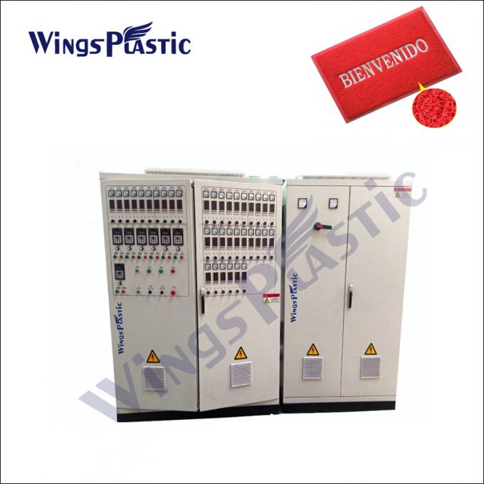 PVC-Doppelfarbige Spulenmattenmachmaschine Modell Nr. SJ100/30 10-19 mm Dicke 7