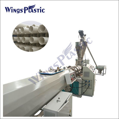 PVC-Rohr-Extruder-Maschinen-konische Doppelschrauben-PVC-Rohr-Maschine PVC-Rohr-Verdrängungs-Linie