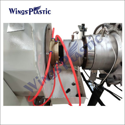 PET PPR schnelle Geschwindigkeits-Kunststoffrohr-Schlauch-Fertigungsstraße-Extruder HDPE-LDPE pp. Rohr