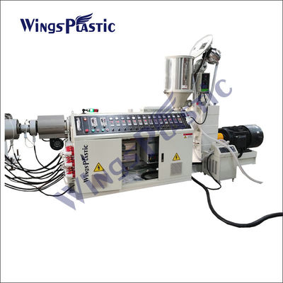 Automatisches Plastikrohr verdrängung HDPE-PET-PVCs PPR, das Maschinen-Extruder-Linie macht