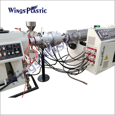 PET PPR schnelle Geschwindigkeits-Kunststoffrohr-Schlauch-Fertigungsstraße-Extruder HDPE-LDPE pp. Rohr
