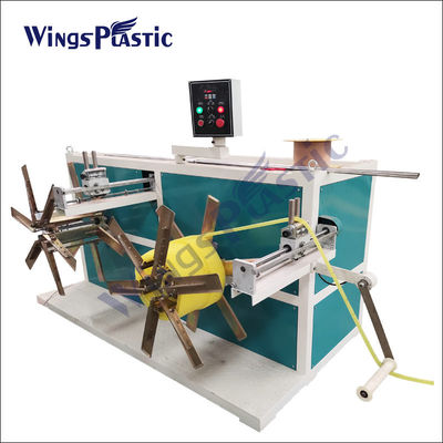 Einzelnes Wand HDPE Rohr-Extruder-Maschine LDPE runzelte Rohr-Fertigungsstraße