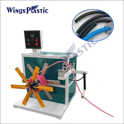HDPE 40kg/H Rohr-Extruder-Maschine pp. Wand-Verdrahtungs-Rohr PVCs einzelnes, das Maschine herstellt