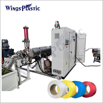 Voll automatische Sandwich-Gürtel Pp Verpackungsgürtel Produktionslinie Mini-Extrusions-Gürtelbandmaschine