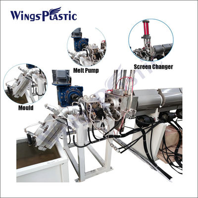 PET-PP-Bandband-Tape-Herstellungsmaschine Verpackungsband-Extrusionslinie Band-Extruder