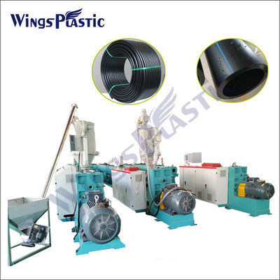PLC-Steuerung hdpe-Rohrmaschine hdpe-Rohrextrudermaschine Plastikwasserrohrmaschine