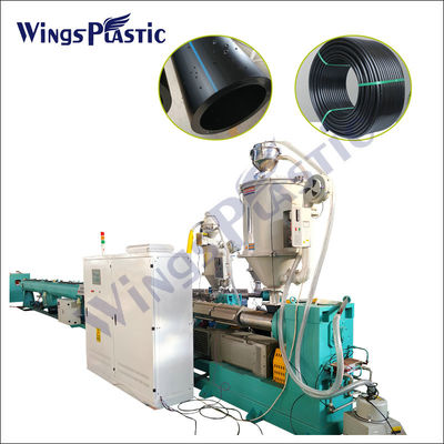 PLC-Steuerung hdpe-Rohrmaschine hdpe-Rohrextrudermaschine Plastikwasserrohrmaschine