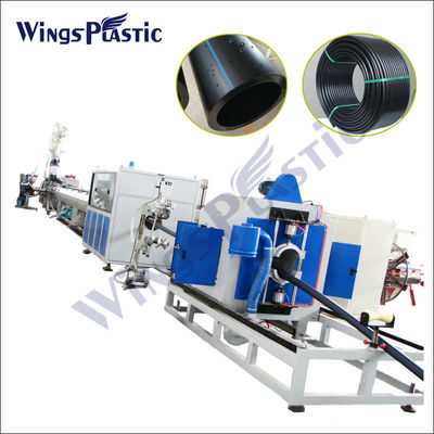 PLC-Steuerung hdpe-Rohrmaschine hdpe-Rohrextrudermaschine Plastikwasserrohrmaschine