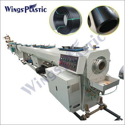 PLC-Steuerung hdpe-Rohrmaschine hdpe-Rohrextrudermaschine Plastikwasserrohrmaschine