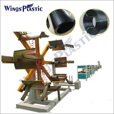 PLC-Steuerungssystem 20 mm-110 mm PE/HDPE-Rohr-Extrudermaschine