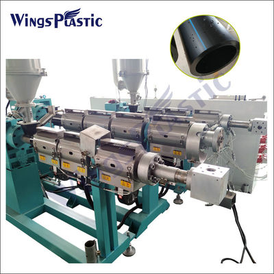 Automatisches Plastikrohr verdrängung HDPE-PET-PVCs PPR, das Maschinen-Extruder-Linie macht