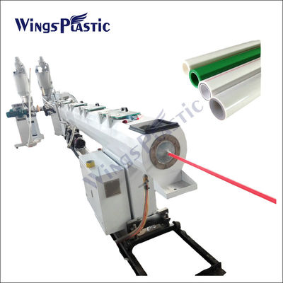 Automatisches PPR-HDPE Rohr, das Maschine pp. faserverstärkte Rohr-Verdrängungs-Maschine herstellt
