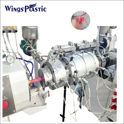 Automatisches PPR-HDPE Rohr, das Maschine pp. faserverstärkte Rohr-Verdrängungs-Maschine herstellt