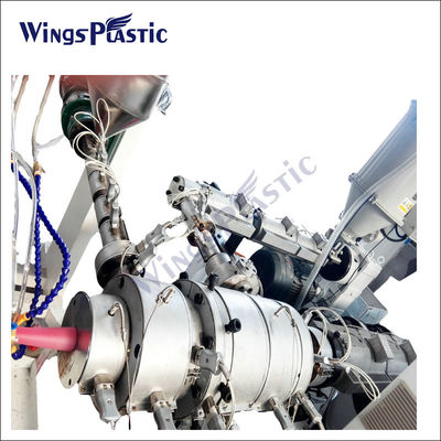 Automatisches PPR-HDPE Rohr, das Maschine pp. faserverstärkte Rohr-Verdrängungs-Maschine herstellt