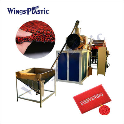 Plastik-PVC-Spulen-Kissen-Boden-Mat Indoor-Spulenmatte Maschinen-PVCplastikspulen-Schleifenmatte, die Maschine herstellt