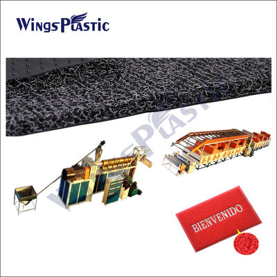 Plastik-PVC-Spulen-Kissen-Boden-Mat Indoor-Spulenmatte Maschinen-PVCplastikspulen-Schleifenmatte, die Maschine herstellt