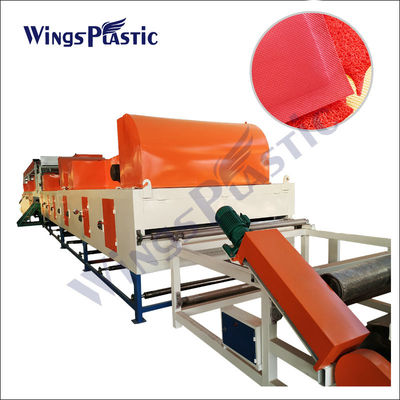 Plastik-PVC-Spulen-Kissen-Boden-Mat Indoor-Spulenmatte Maschinen-PVCplastikspulen-Schleifenmatte, die Maschine herstellt