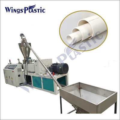 PVC-Rohrkonische Zwillingschraub-Extruder / Plastikrohr-Extruder-Ausrüstung