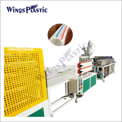 Duschefaserverstärkte PVC-Wasserleitung, die flechtende Rohrmaschine Maschinen-PVCs herstellt