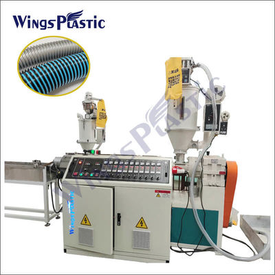 EVA Corrugated Vacuum Cleaner Hose-Rohr-Fertigungsstraße-Verdrängungs-Maschine