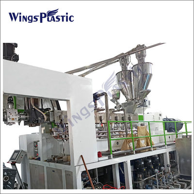 Kundengebundene T-Würfel Form Plastik-PC HAUSTIER-EVA PS Blatt-Extruder-Maschine