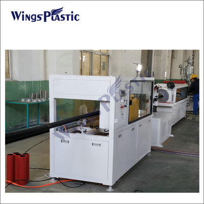 Runzelte doppel-wandiges PVC SJ50 Rohr-Maschine