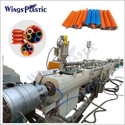 HDPE-Einwand-COD-Gewürbelte-Optische-Kanal-Kunststoff-Rohr-Extruder