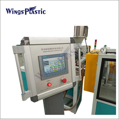 PA-Spiralen-Verpackungs-Schutz-Hose Pipe Extruder-Maschine des PET-pp. mit einzelnem Schraubenzieher