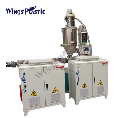 PA-Spiralen-Verpackungs-Schutz-Hose Pipe Extruder-Maschine des PET-pp. mit einzelnem Schraubenzieher