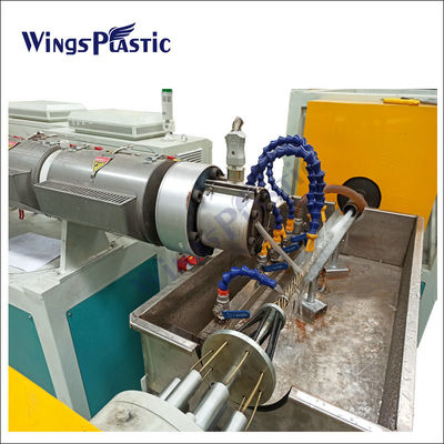 PA-Spiralen-Verpackungs-Schutz-Hose Pipe Extruder-Maschine des PET-pp. mit einzelnem Schraubenzieher