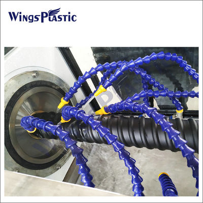 HDPE-Vorspannungsmaschine für die Spiralgewölbte Rohrextrusion