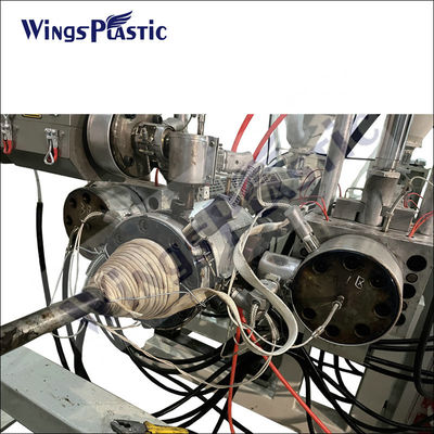 HDPE-Produktionslinie für doppelte Wandgewölbte Rohre