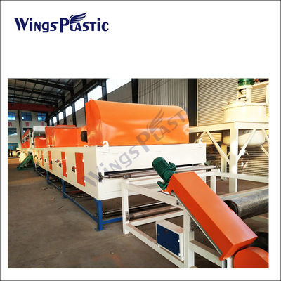 420kw Hauptmotorleistung PVC-Pulver-PVC-Spule-Loop-Mat-Extrudermaschine