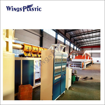 420kw Hauptmotorleistung PVC-Pulver-PVC-Spule-Loop-Mat-Extrudermaschine