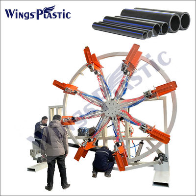 Kunststoff-HDPE-PPR-Wasserrohre Elektrische Leitungen Rohre Extrusionsmaschine Kunststoffrohrmaschinenhersteller