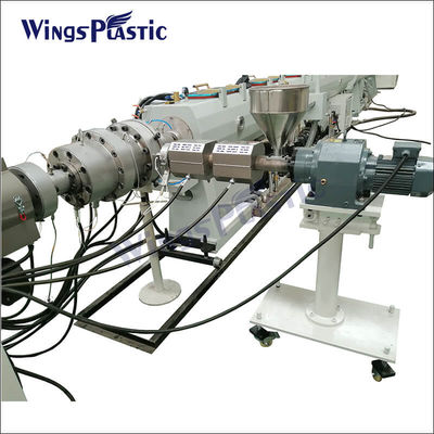 5-200mm Plastik-HDPE-PE-PP-Rohr-Extrusions-Produktionslinie