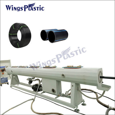 Automatische Plastik-HDPE-PE-PP-Maschine für elektrische Rohrleitungen Wasser-HDPE-Rohrmaschine