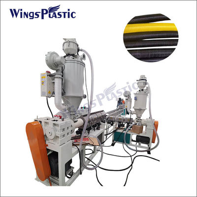 Automatischer Kunststoffstaubsauger EVA Spirale weiche Schlauchrohr Extruder Extrudiermaschine