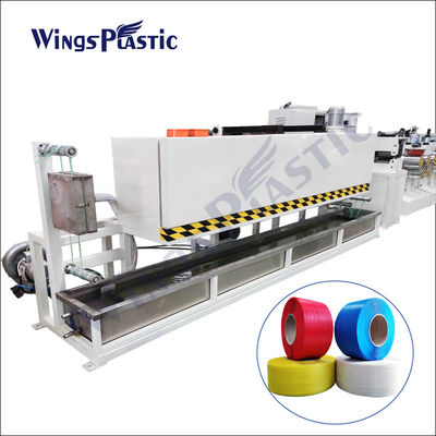 Kunststoff-PET-Recycling-Anlage PET-Streifenherstellungsmaschine PET-Paket-Streifenband Extrusionslinie