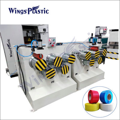Kunststoff-PET-Recycling-Anlage PET-Streifenherstellungsmaschine PET-Paket-Streifenband Extrusionslinie