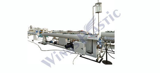 Automatische elektrische PE-Plastikrohr-Extrusionsleitung PPR PERT Wassergasrohrmaschine