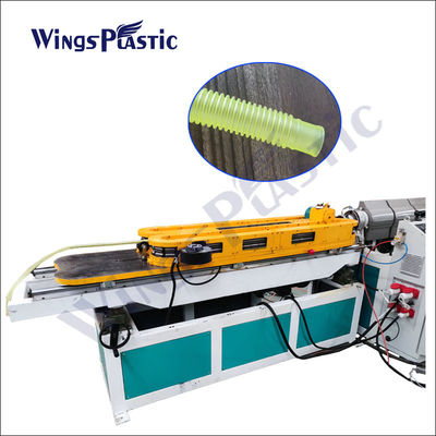 Kunststoff-PP-PE-PA-PVC-Flexible-Schlauch-Mach-Maschine Einwand-Wall-Rohr-Extrusions-Produktionslinie