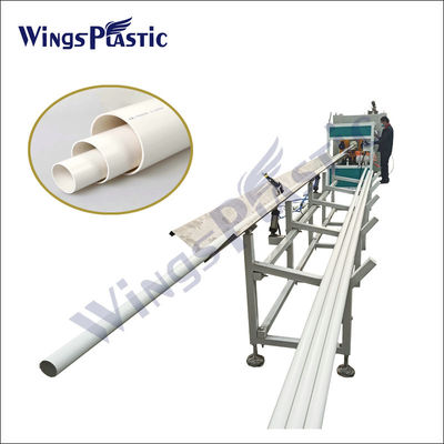 Zusammengestellte Maschine zur Extrusion von Kunststoffrohren mit einer Schraube 90 Rpm