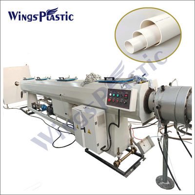 Zusammengestellte Maschine zur Extrusion von Kunststoffrohren mit einer Schraube 90 Rpm