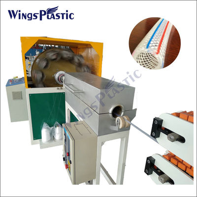 Billiges Preis Weiches PVC-Fasern verstärkt geflochtenen Garten Schlauchmachmaschine Extrusionslinie