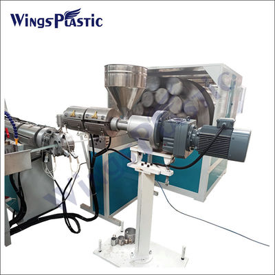Kunststoffweiches PVC Gartenfaser geflochtenes verstärktes Rohr/Schlauch/Rohr Extrusionsmaschinen-Produktionslinie