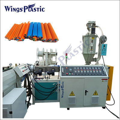 PE Mikroduct Optische Kabel Schutz Gehäuse Rohr Extrusion Macherei Linie Einzelschraube