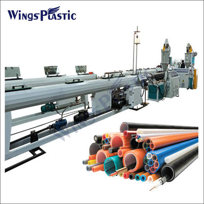 PE Mikroduct Optische Kabel Schutz Gehäuse Rohr Extrusion Macherei Linie Einzelschraube