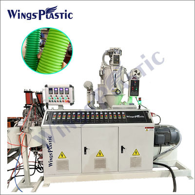 Hochgeschwindigkeits-HDPE-Doppelwand-Wallrohr-Produktionslinie Kunststoff-Extruder-DWC-Rohrhersteller